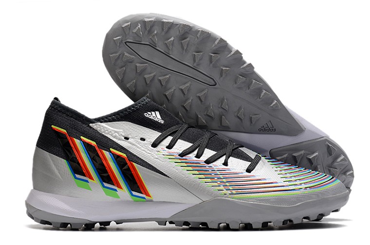 adidas Predator Edge.3 TF - argent noir
